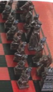 Load image into Gallery viewer, Chess Set Curved Chinese 59 x 34cm.