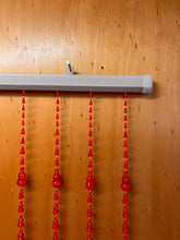 Load image into Gallery viewer, Red Plastic Door Curtain 90x175cm