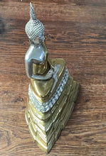 Load image into Gallery viewer, Buddha Thai Brass Meditating 22cm