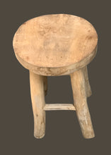 Load image into Gallery viewer, Stool Teak 4 leg 40cm high