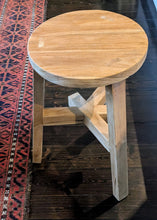 Load image into Gallery viewer, Stool Teak 3 leg 50cm high