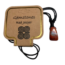 Load image into Gallery viewer, Tumble Stone Necklace Red Jasper