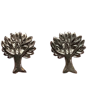 Load image into Gallery viewer, Sterling Silver Tree Studs
