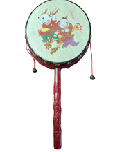 Load image into Gallery viewer, Monkey Drum with Chinese Figures
