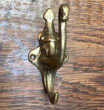 Load image into Gallery viewer, Brass Elephant Hook 10cm
