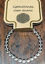 Load image into Gallery viewer, Gemstone Bracelet 6mm Crystal