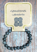 Load image into Gallery viewer, Gemstone Bracelet 8mm Labradorite