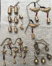 Load image into Gallery viewer, Bells Gum Nut 85cm string Jute and Iron