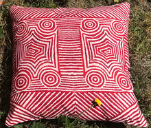 Load image into Gallery viewer, Cushion cotton 45x45cm Goanna Dreaming