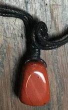 Load image into Gallery viewer, Tumble Stone Necklace Red Jasper