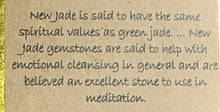 Load image into Gallery viewer, Tumble Stone Necklace New Jade