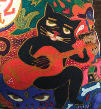 Load image into Gallery viewer, Cushion cotton 50x50cm Animal Band by Arturas Rozkovas