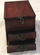 Load image into Gallery viewer, Box with 2 Drawers and Mirror