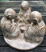 Load image into Gallery viewer, Candle Holder Circle of Buddhas white