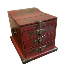 Load image into Gallery viewer, Jewelry Box 3 Drawers and Mirror
