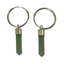 Load image into Gallery viewer, Earrings Sterling Silver Aventurine Point
