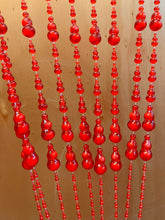 Load image into Gallery viewer, Red Plastic Door Curtain 90x175cm

