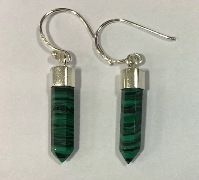 Earrings Sterling Silver Malecite Point