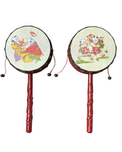 Load image into Gallery viewer, Monkey Drum with Chinese Figures
