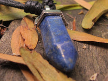 Load image into Gallery viewer, Gemstone Point Necklace Lapis
