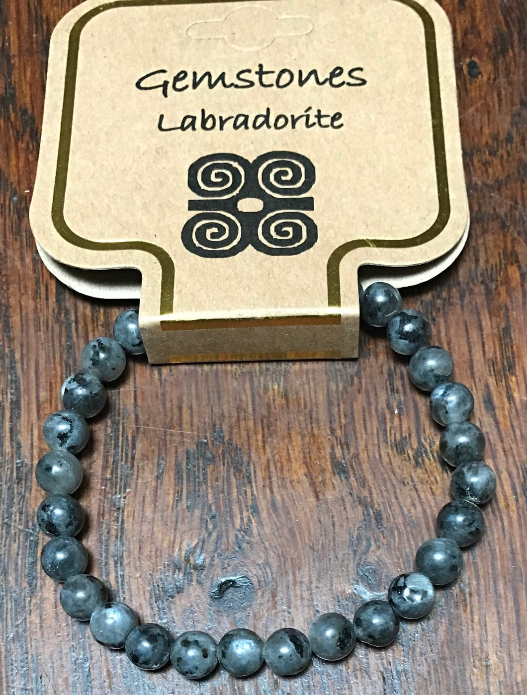 Gemstone Bracelet 6mm Labradorite