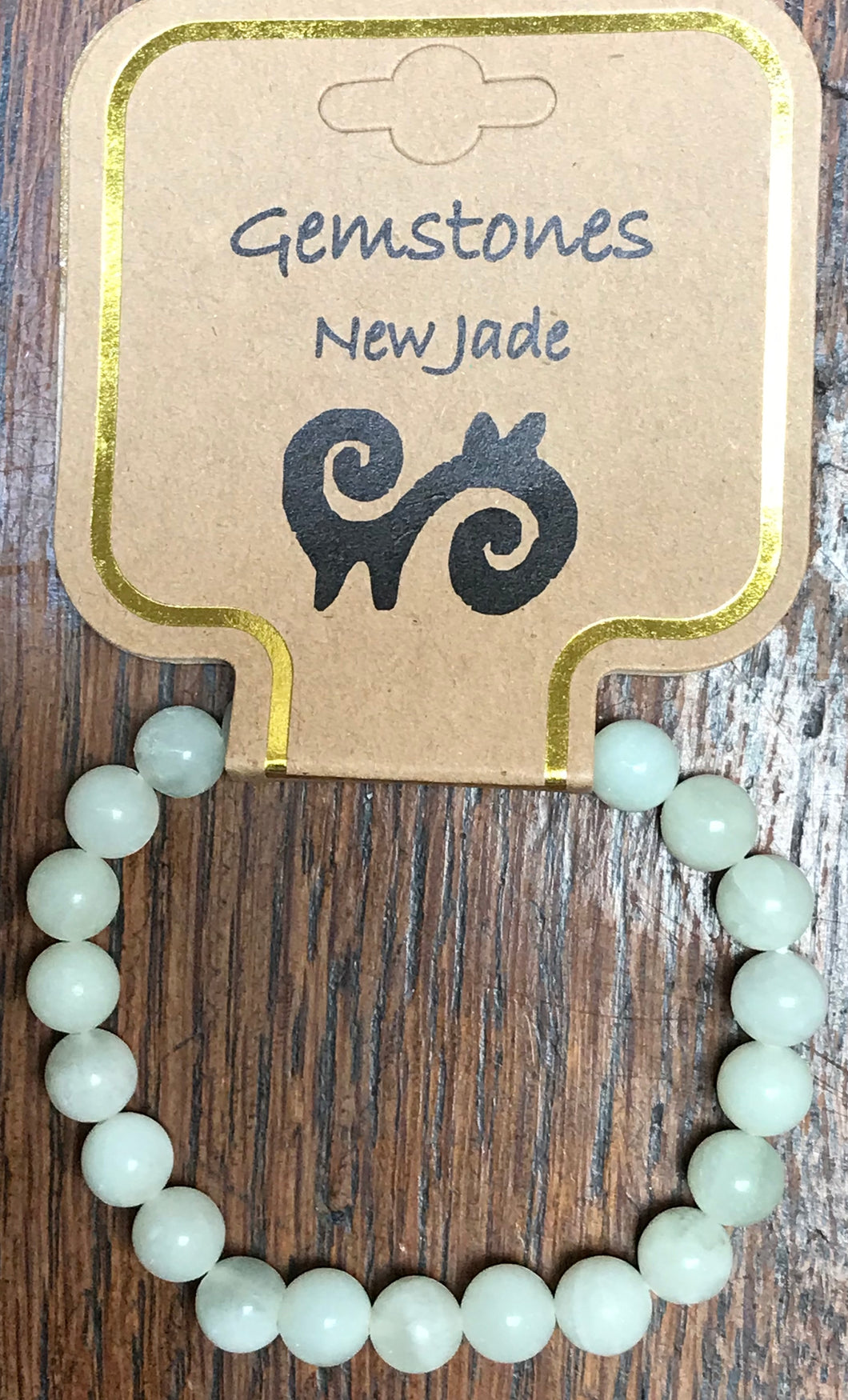 Gemstone Bracelet 8mm New Jade