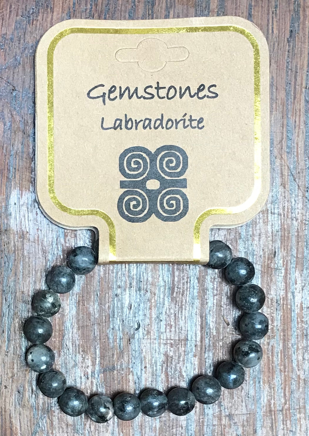 Gemstone Bracelet 8mm Labradorite