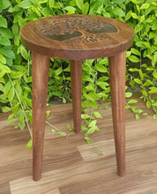 Load image into Gallery viewer, Round Side Table Tree of Life 30cm diameter
