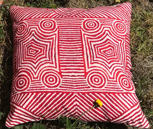 Load image into Gallery viewer, Cushion cotton 45x45cm Goanna Dreaming
