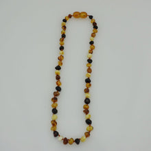 Load image into Gallery viewer, Baby Amber Teething Necklace Multi Colour amber
