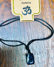 Load image into Gallery viewer, Tumble Stone Necklace Sodalite
