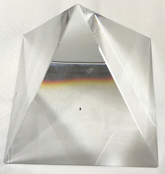 Crystal Pyramid 10cm high