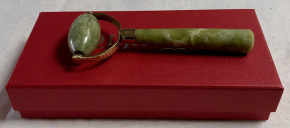 Gemstone  Green stone Massager