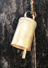 Load image into Gallery viewer, Bells Cylinder 85cm string  Jute and Iron
