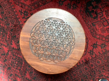 Load image into Gallery viewer, Round Side Table Mandala 30cm diameter
