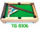 Snooker or Pool game 16x28cm