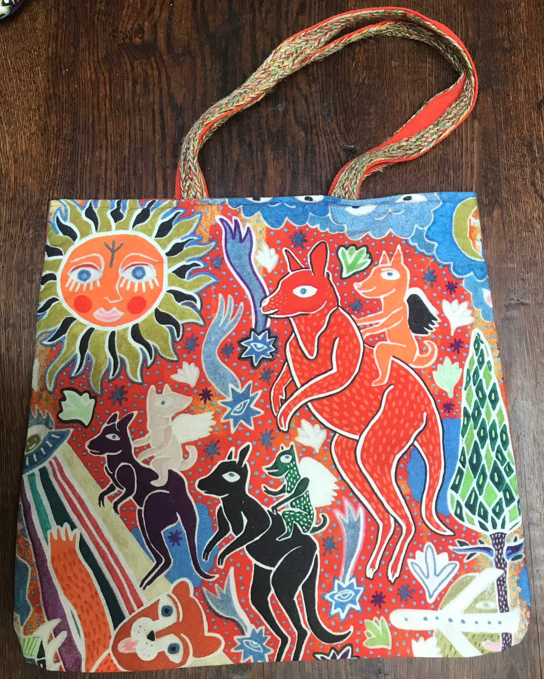 Bag with Kangaroos by Arturas Rozkovas