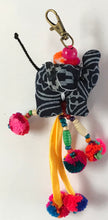 Load image into Gallery viewer, Keyring  Elephant with Pom-poms
